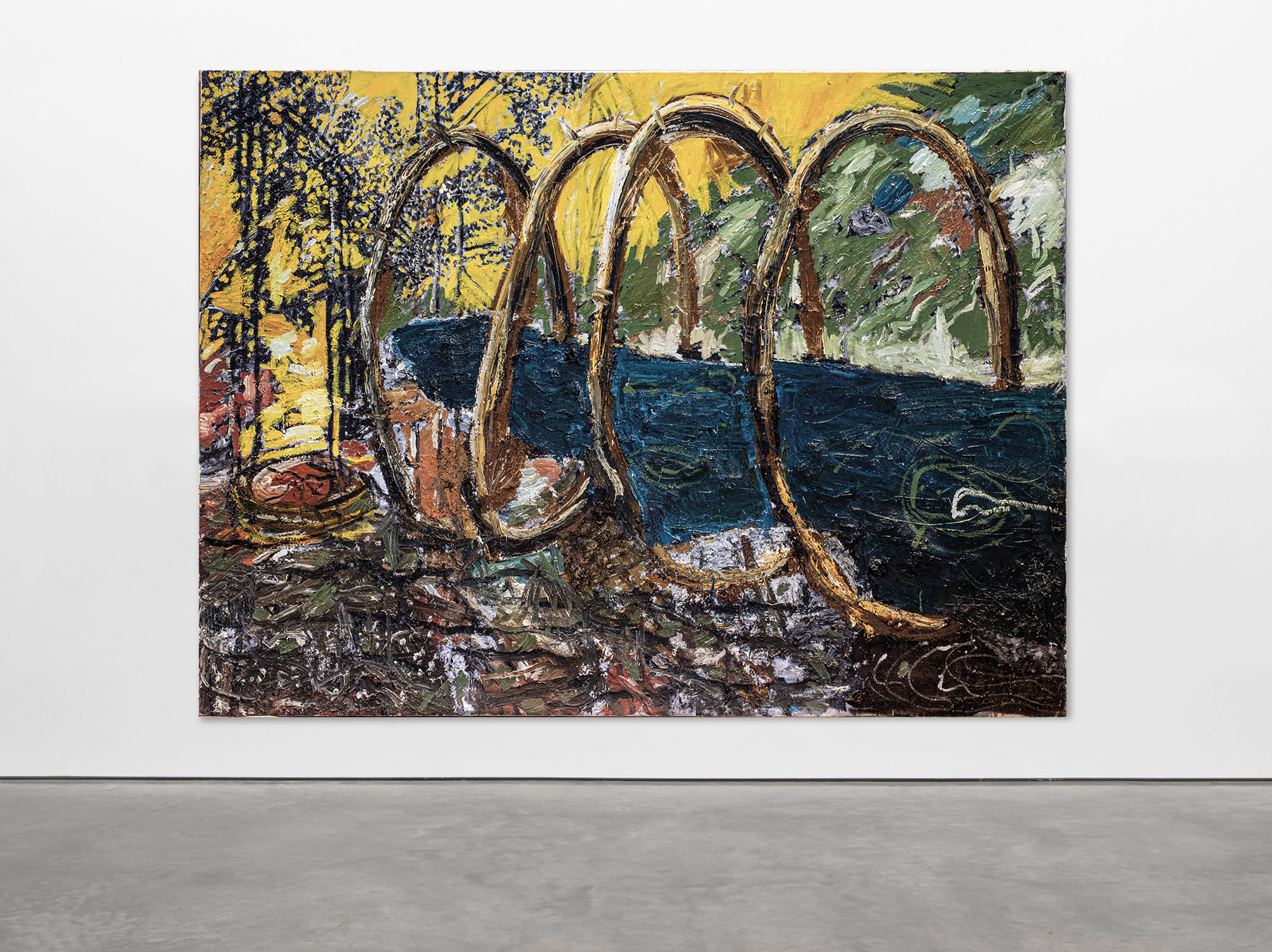 Flussringe, painting