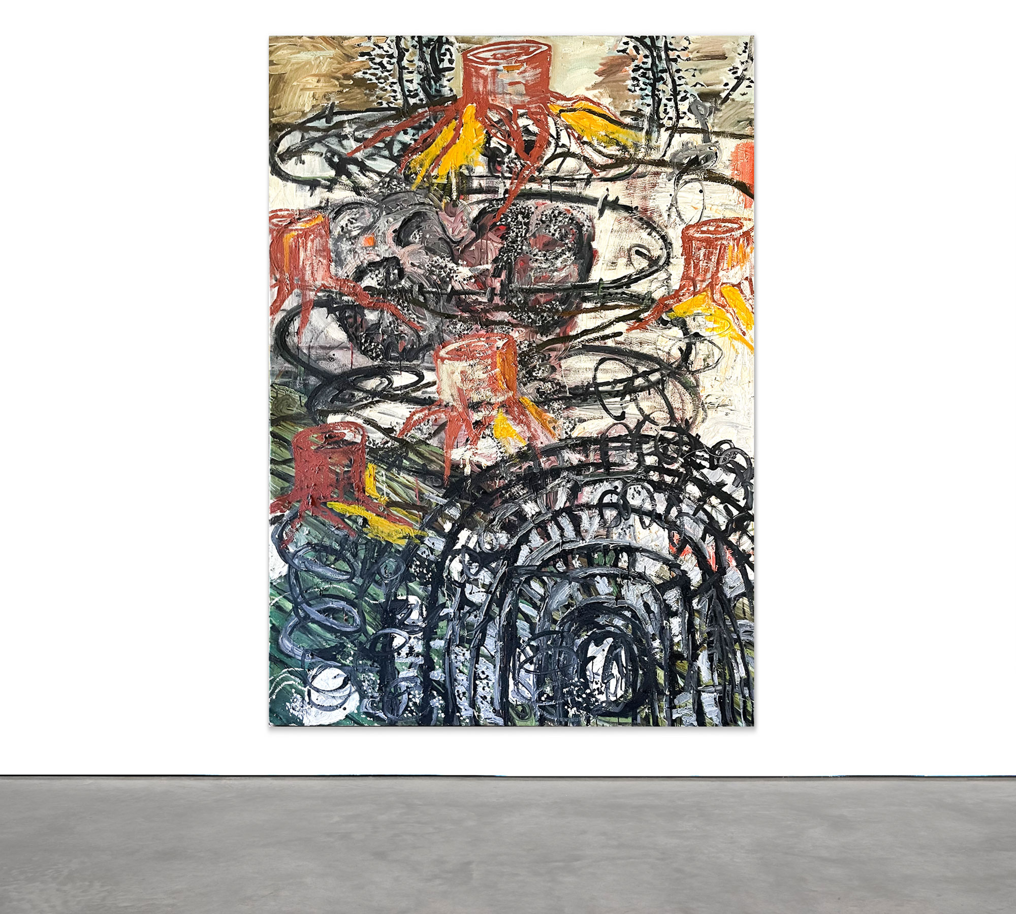 Waldsturm, painting