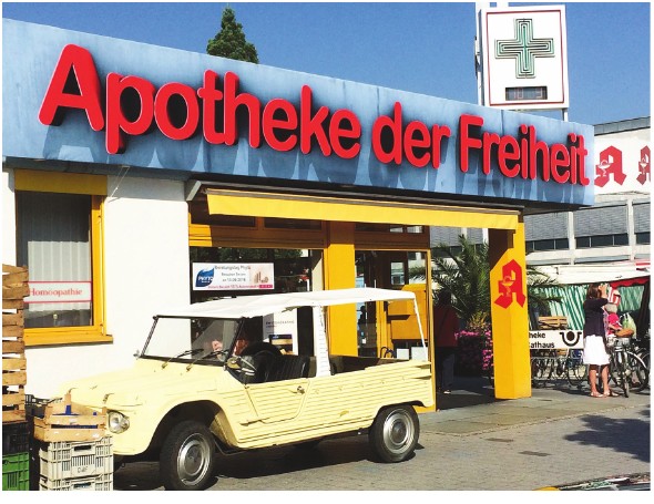 Pharmacy of Freedom as a temporary renaming